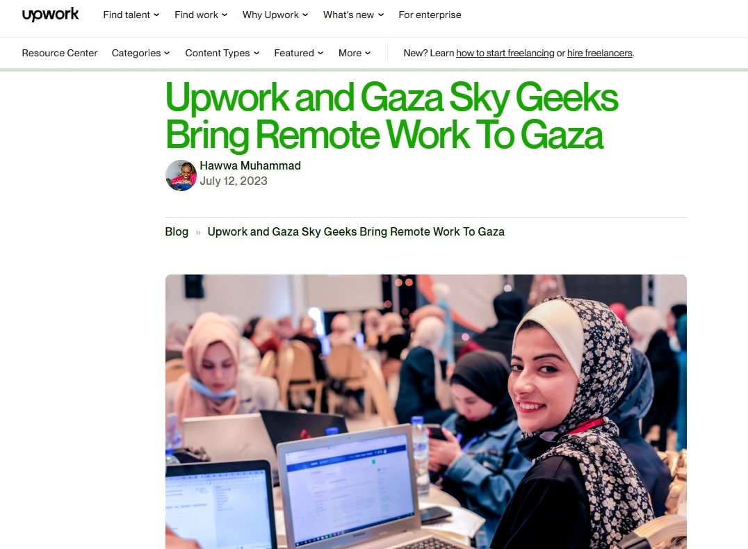 Work Hub Gaza
